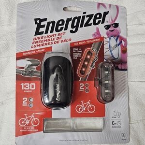Energizer Bike Light headlight & taillight set new please read
